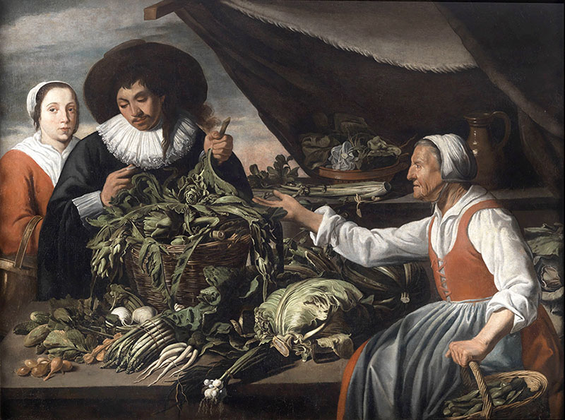 Old Vegetable Vendor